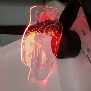 Lightning McQueen 3D lamp